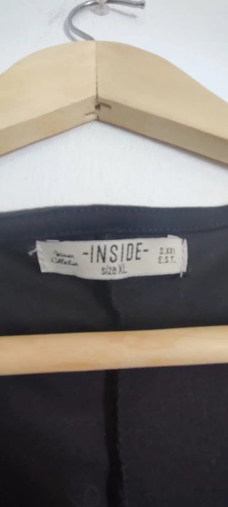 Vestido Negro Mujer XL