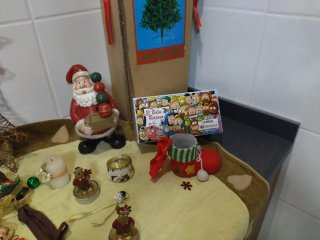Árbol de Navidad 1,80 adornos...y alfombra.