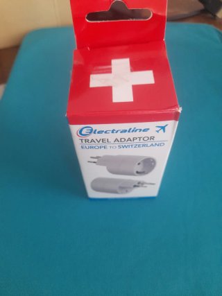 Adaptador enchufe Suiza