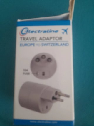 Adaptador enchufe Suiza
