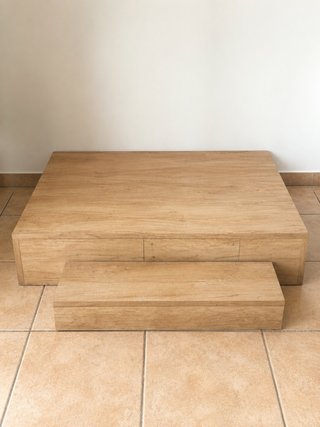 Tarima para pedicura
