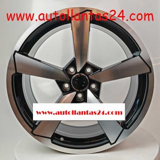 JUEGO DE 4 LLANTAS AUDI ROOTOR 8878 BLACK  r941574