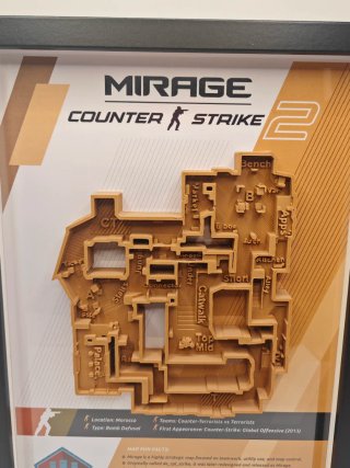 Cuadro CSGO Mapa Mirage