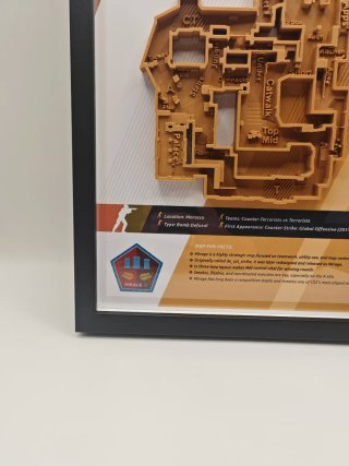 Cuadro CSGO Mapa Mirage