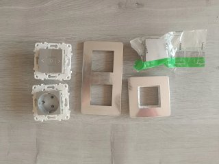 Interruptor persiana Legrand Unica Gris