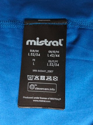 Camiseta L con protección solar