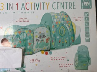 Tienda y túnel de gateo infantil