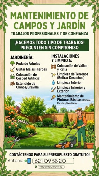 Mantenimientos de campos