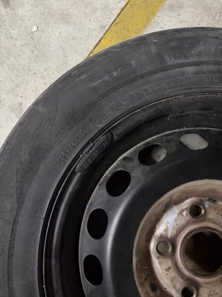 Rueda de repuesto original Volkswagen 16” 5x112