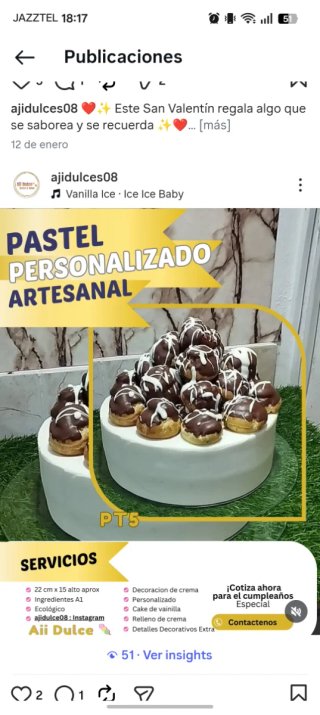 Pasteles personalizados vip ( y más )
