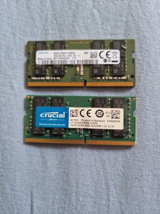 Kit 2x16GB DDR4 SODIMM 2666MHz RAM