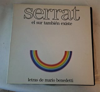 8 Vinilos LPs y 7 carátulas de Juan Manuel Serrat.