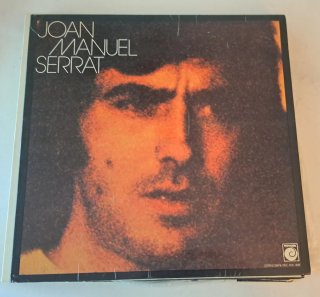 8 Vinilos LPs y 7 carátulas de Juan Manuel Serrat.