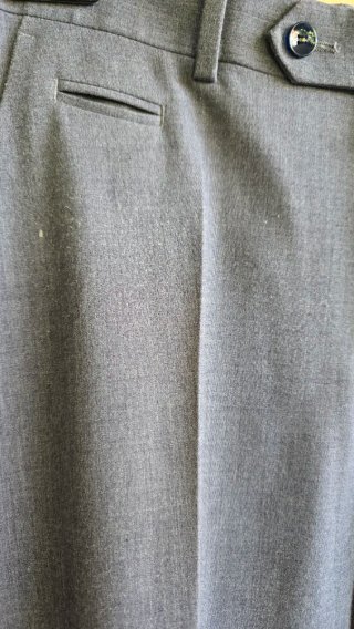 Pantalone eleganti Zara Man grigi, tg. 40EUR/31USA