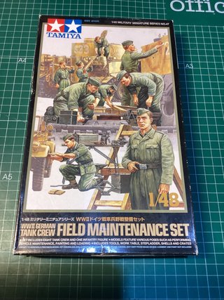 Maqueta Tamiya 1/48 WWII German Tank Crew