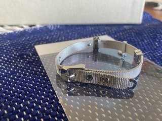Pulsera Lotus Trébol Suerte Plata