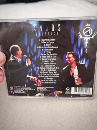 CD Anjos Acústico impecável