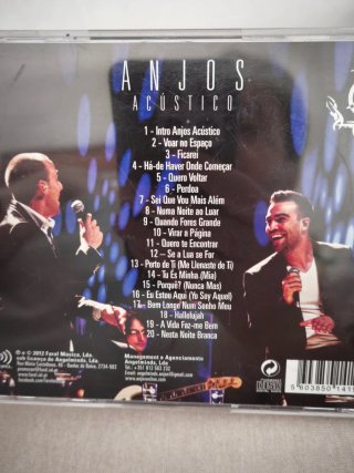 CD Anjos Acústico impecável