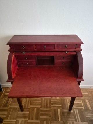 Escritorio Secreter Madera Estilo Clásico