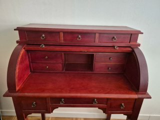 Escritorio Secreter Madera Estilo Clásico