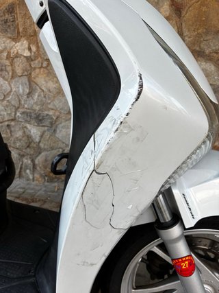 Honda SH125 Scooter Blanca 2015