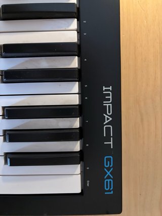 Teclado MIDI Nektar Impact GX61