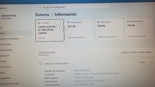 Lenovo ThinkCentre i5-7500 16GB RAM
