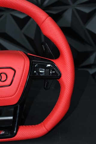 Volante Deportivo Audi Custom en Cuero Micro