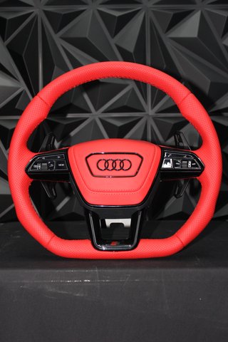 Volante Deportivo Audi Custom en Cuero Micro