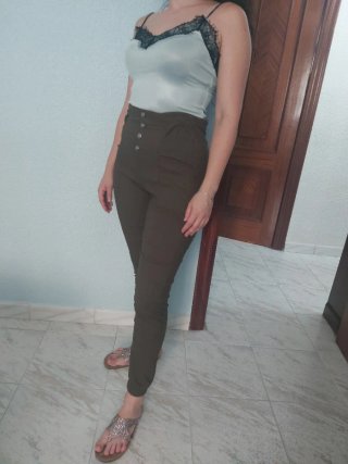 Conjunto pantalón y body