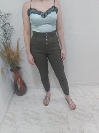 Conjunto pantalón y body