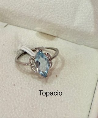 Anillos Minerales Naturales plata925 elige