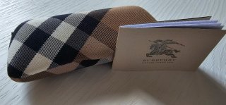 Custodia occhiali Burberry beige