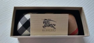 Custodia occhiali Burberry beige