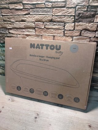 NATTOU Cambiador de espuma PU 50 x 70 cm