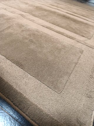 Alfombra color avellana 170X230