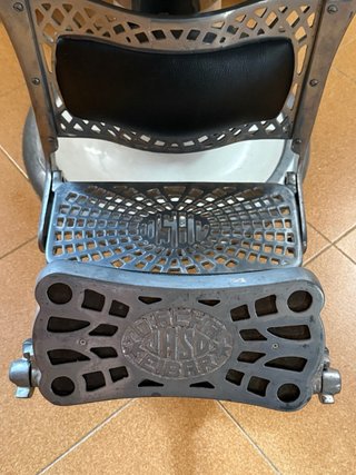 Silla Barbero Antigua JASO Eibar Vintage Restaurad
