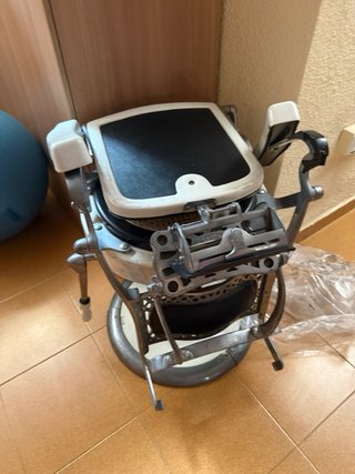 Silla Barbero Antigua JASO Eibar Vintage Restaurad