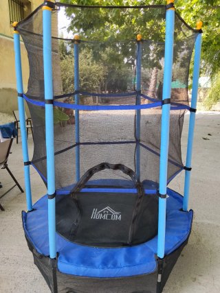 Cama Elástica Infantil HOMCOM Ø140 cm