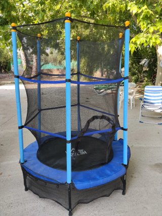 Cama Elástica Infantil HOMCOM Ø140 cm