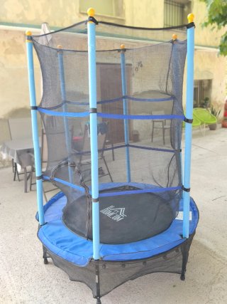 Cama Elástica Infantil HOMCOM Ø140 cm