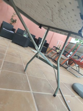 Mesa plegable exterior 1.80x0.70