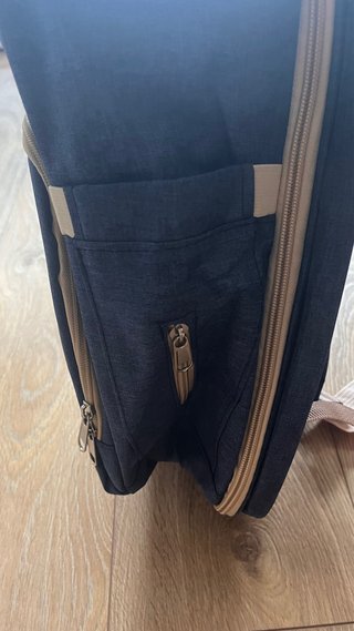 Mochila Pañalera con Cuna Plegable