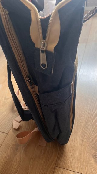 Mochila Pañalera con Cuna Plegable