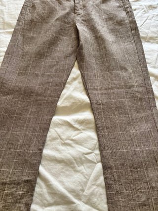 Top Polo y pantalón lino