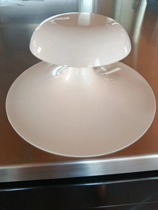 Aplique de pared Funnel blanco