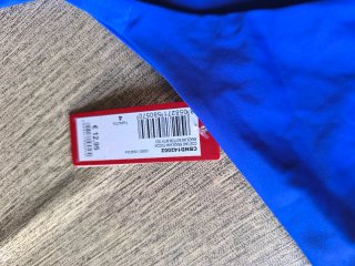 Slip bikini blu elettrico tg.4 regolabile nuovo