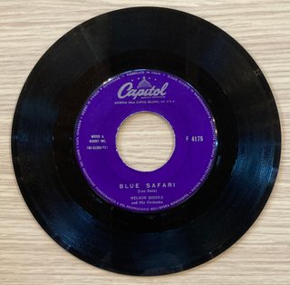 Nelson Riddle And His Orchestra - Blue Safari (7")