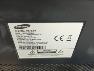 Samsung PS50B430P2W 50” Plasma TV