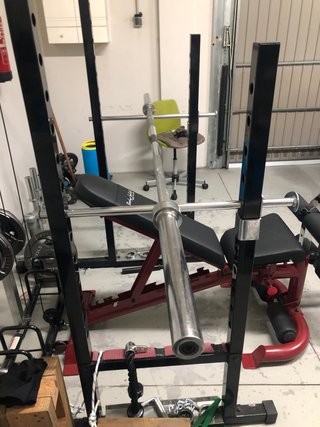 Equipo de gimnasio completo para casa